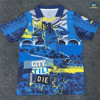 Max Maillots Manchester City Édition limitée Bleu 2025/26