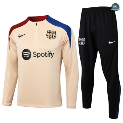 Acheter Max Survetement Enfant Barcelone 2024/25 jaune