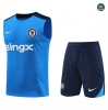 Achetés Max Maillot Training Chelsea Ensemble Short Débardeur 2024/25 Bleu Ciel