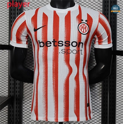 Max Maillots Player Version 2025/26 Inter Milan Rouge