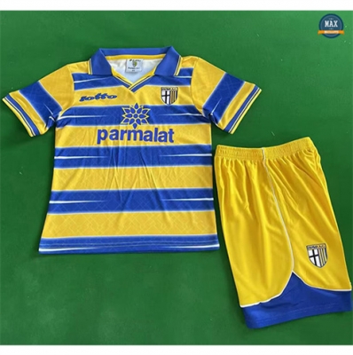 Max Maillots Retro 1998-99 Parme Calcio Enfant Domicile