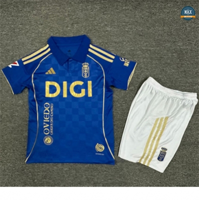 Maillot Foot Real Oviedo Enfant Domicile 2025/26