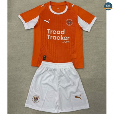 Max Maillots Blackpool Enfant Domicile 2025/26