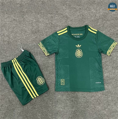Max Maillot Mexique Enfant Gold Cup Vert 2025/26