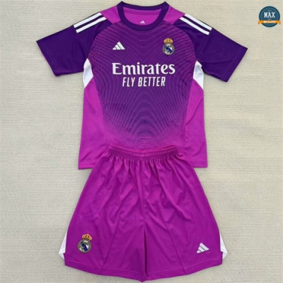 Max Maillots Real Madrid Enfant Gardien De But Violet 2025/26