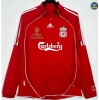 Max Maillots Retro 2006-08 Liverpool Domicile Manche Longue Champions League
