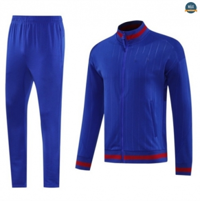 Maxmaillots Veste Survetement Barcelone 2025/26 Bleu/Rouge personnalisé