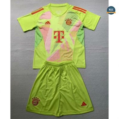 Max Maillot Bayern Munich Enfant Gardien de but Vert 2024/25