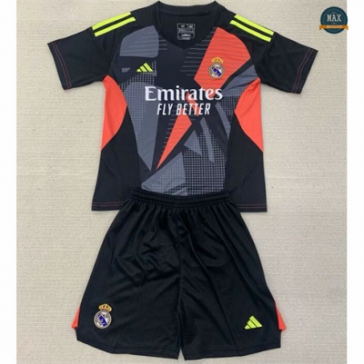 Max Maillots Real Madrid Enfant Gardien de but Noir 2024/25