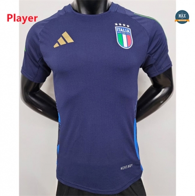 Max Maillot Player Version 2024/25 Italie Bleu