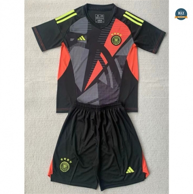 Max Maillot Allemagne Enfant Gardien de but Noir 2024/25