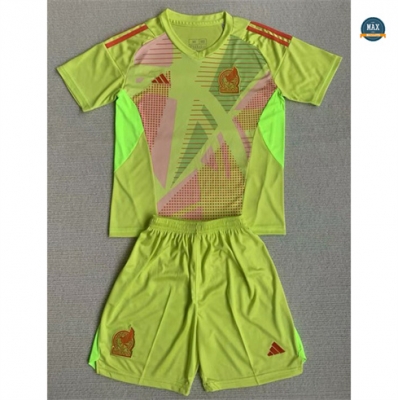 Max Maillots Mexique Enfant Gardien de but Vert 2024/25