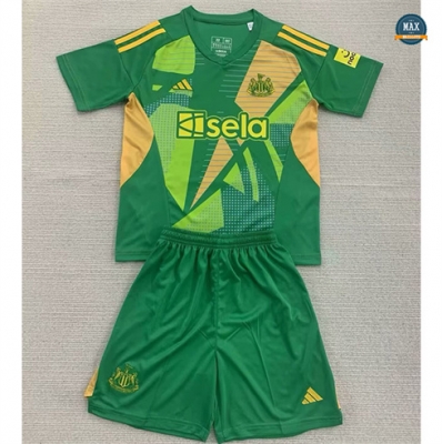 Max Maillot Newcastle United Enfant Gardien de but Vert 2024/25