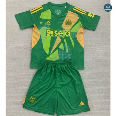 Max Maillot Newcastle United Enfant Gardien de but Vert 2024/25