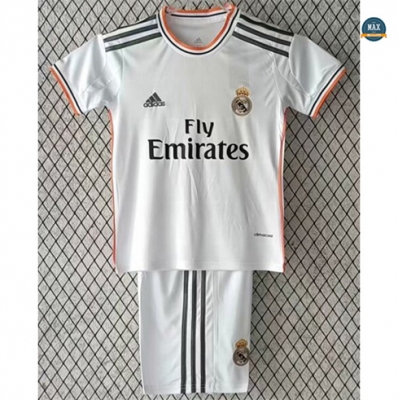 Max Maillots Retro 1993-14 Real Madrid Enfant Domicile