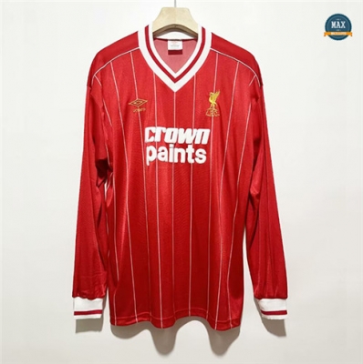 Max Maillots Retro 1982-83 Liverpool Domicile Manche Longue