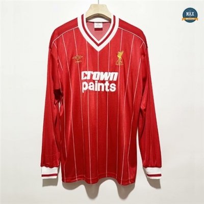 Max Maillots Retro 1982-83 Liverpool Domicile Manche Longue