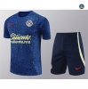 Créer Max Maillot América + Shorts 2024/25 Training bleu pas cher fiable