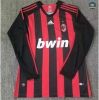 Max Maillots Retro 2008 AC Milan Domicile Manche Longue