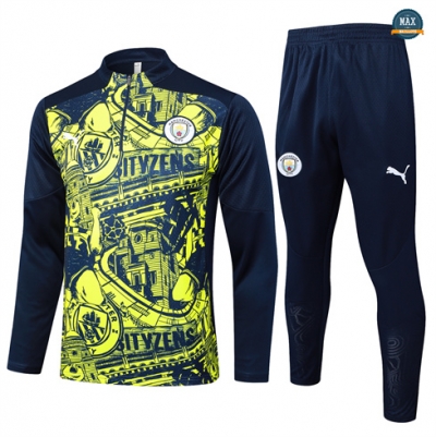 Survetement Enfant Manchester City 2024/25 jaune