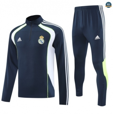 Achetés Max Survetement Enfant Real Madrid 2025/26 Bleu Marine/Blanc/Vert