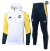 Survetement Sweatshirt à capuche Enfant Real Madrid 2024/25 Blanc