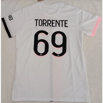 220996 Max Maillot PSG TORRENTE 69 Blanc TailleM