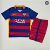 Max Maillot Rétro 2015-16 Barcelone Enfant Domicile