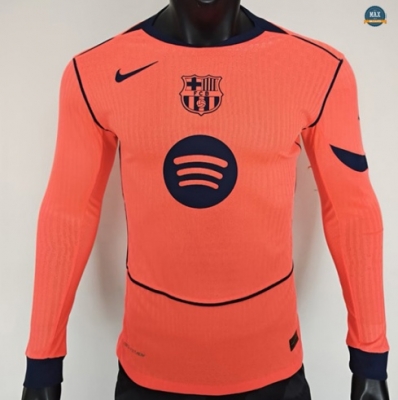 Max Maillots Player Version 2025/26 Barcelone Third Manche Longue