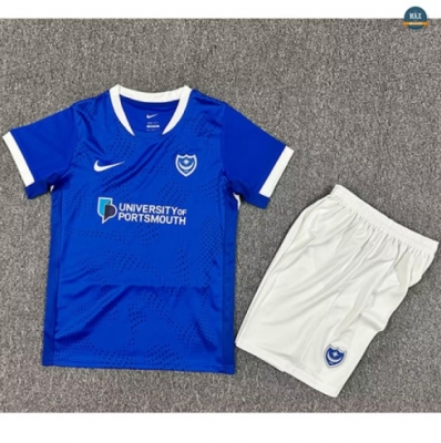Max Maillot Portsmouth F.C Enfant Domicile 2025/26