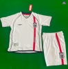 Max Maillot Retro 2002 Angleterre Enfant Domicile