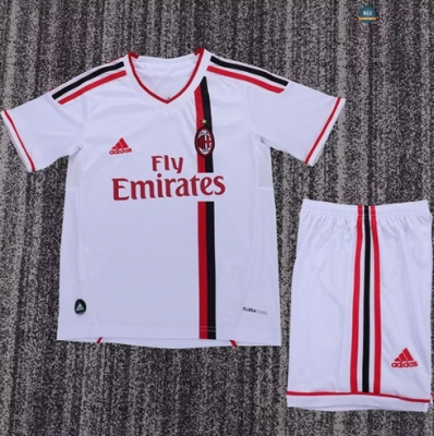 Max Maillot Retro 2011-12 AC Milan Enfant Exterieur