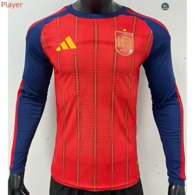 Max Maillots foot Player Version 2026/27 Espagne Domicile Manche Longue