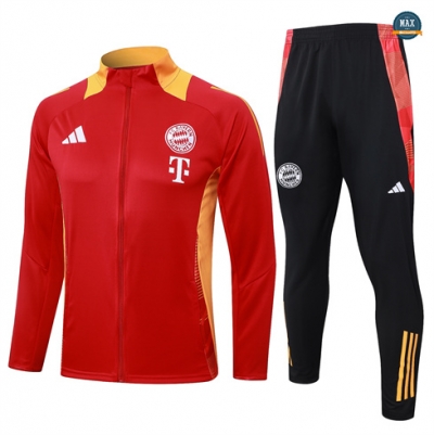 Choix Max Veste Survetement Enfant Bayern Munich 2024/25 rouge