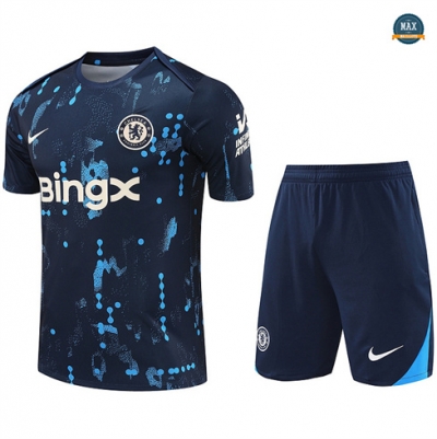 Choix Max Maillots Training Chelsea + Short 2024/25 Bleu marine