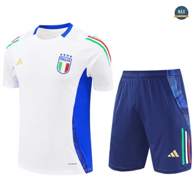 Achat Max Maillots Training Italie + Short 2024/25 Blanc