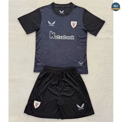 Max Maillots Athletic Bilbao Enfant Gardien de but Noir 2025/26