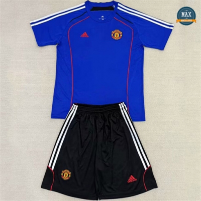 Max Maillots Manchester United Enfant Training Bleu 2025/26