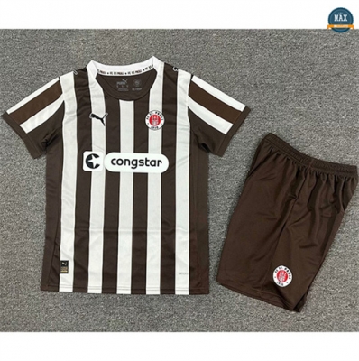 Max Maillots St. Pauli Enfant Domicile 2025/26