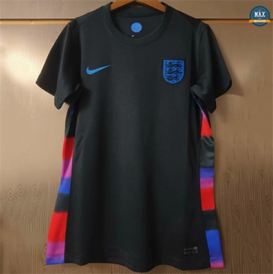 Max Maillot Angleterre Femme Exterieur Noir 2025/26