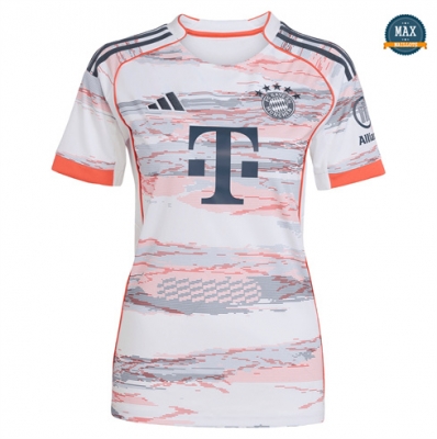 Max Maillots Bayern Munich Femme Exterieur 2025/26