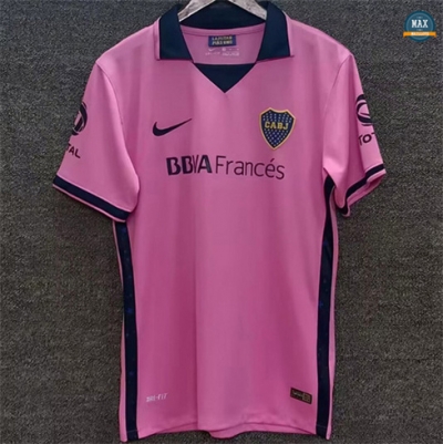 Max Maillot Retro 2013-14 Boca Juniors Rose