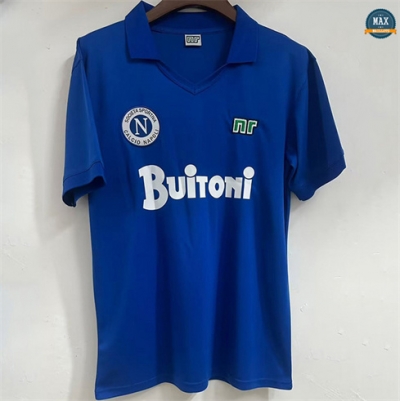 Max Maillot Retro 1985 Napoles Domicile