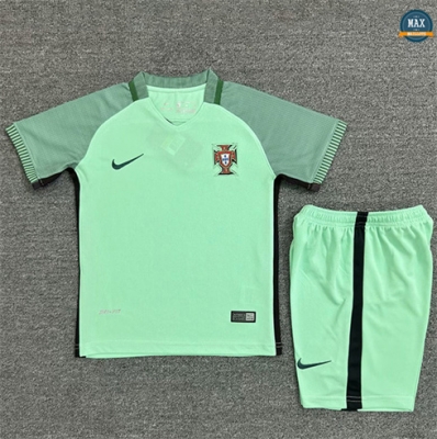 Max Maillot Retro 2016 Portugal Enfant Exterieur