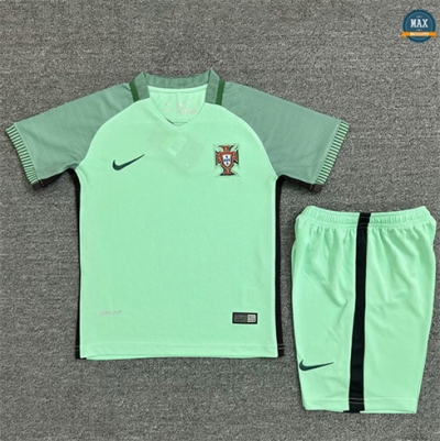 Max Maillot Retro 2016 Portugal Enfant Exterieur