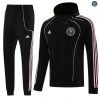 Maxmaillots Sweatshirt à capuche Inter Miami 2025/26 Noir/Rose Pas Cher