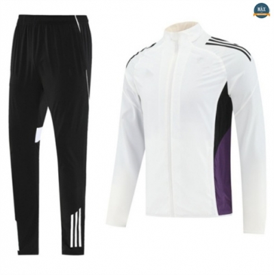 Maxmaillots Coupe vent Manchester United 2025/26 Blanc/Noir/Violet discout