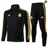 Maxmaillots Veste Survetement Real Madrid 2025/26 Noir/Jaune discout