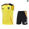 Maxmaillots Training Atletico Mineiro Ensemble Short Débardeur 2025/26 Jaune/Noir Pas chèr