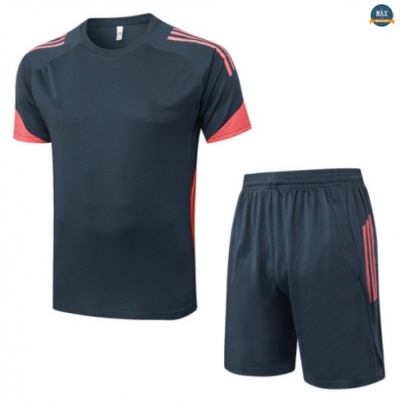 Maxmaillots Training Bayern Munich + Short 2025/26 Gris foncé/Orange Online